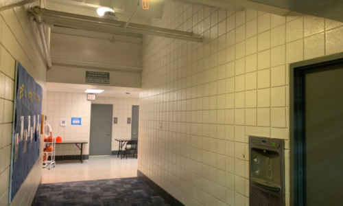 Entrance Before Painting