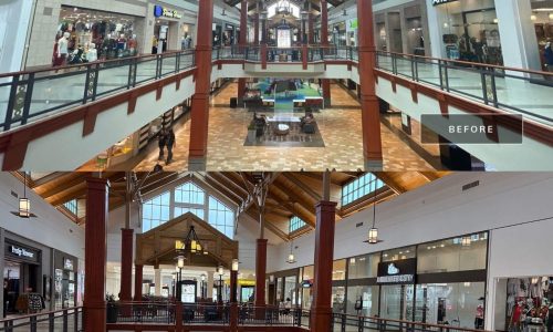 Shopping Mall Buford, GA - Before & After