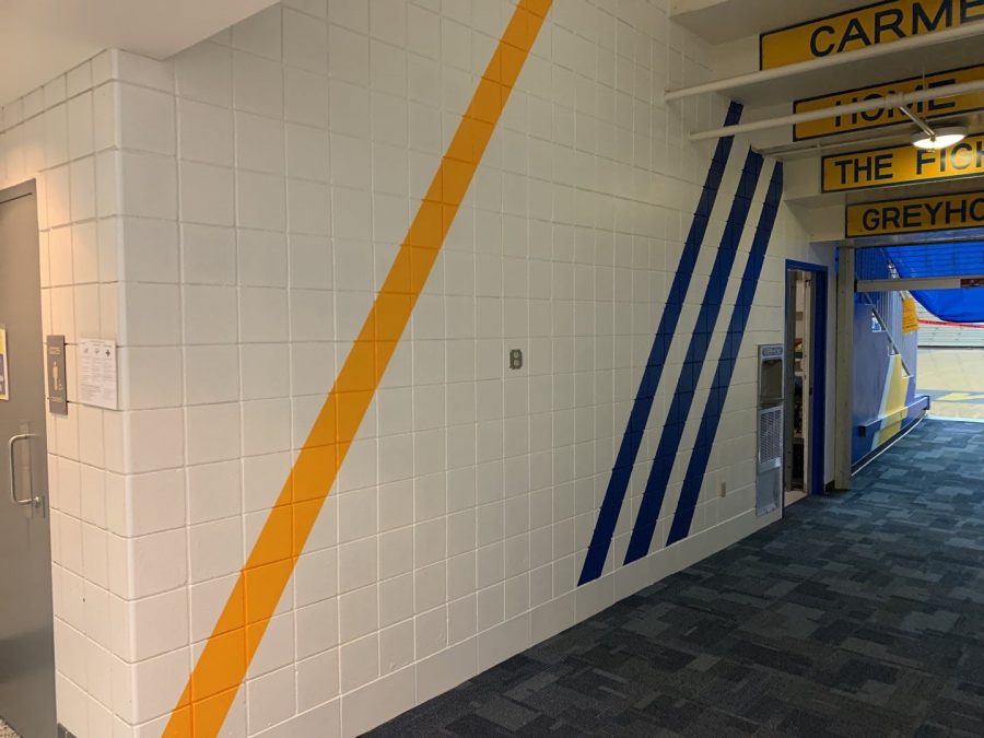 gym hallway painted Preview Image 2