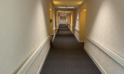 Hallways - Before Painting