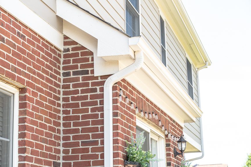 close up of soffits and roof line after painting project Preview Image 8