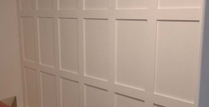 Hallway Accent Wall Installation