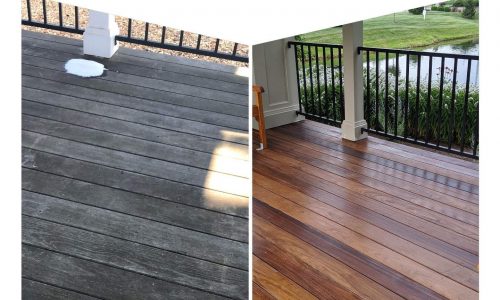 Before & After Deck Restoration