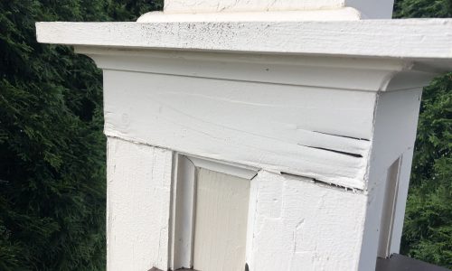 Rotten Ornate Column Boards