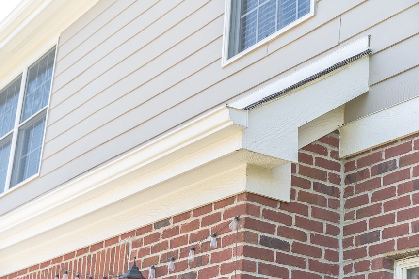 close up of gutter after painting Preview Image 7