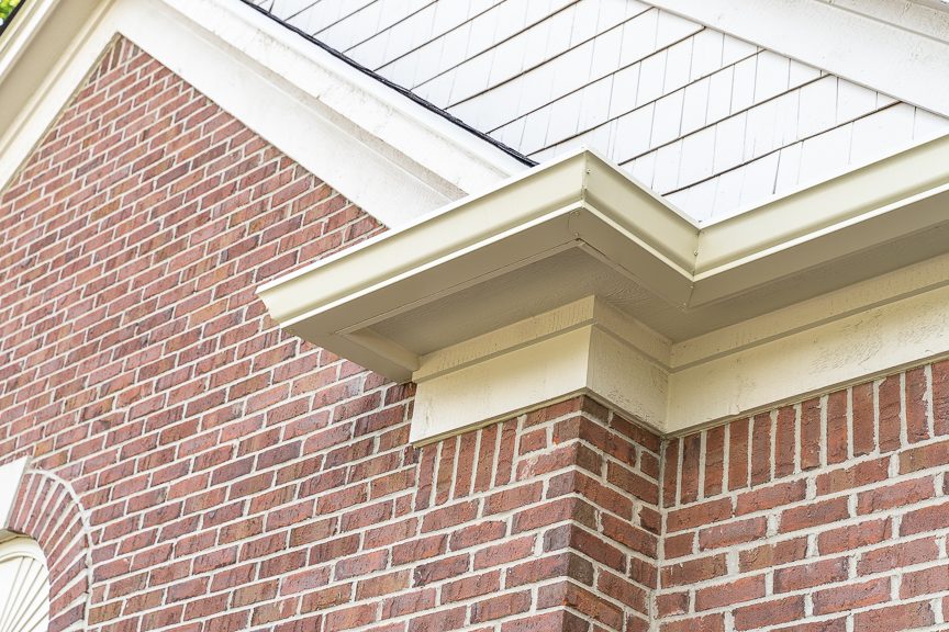 clost up of roof line after painting home exterior Preview Image 2