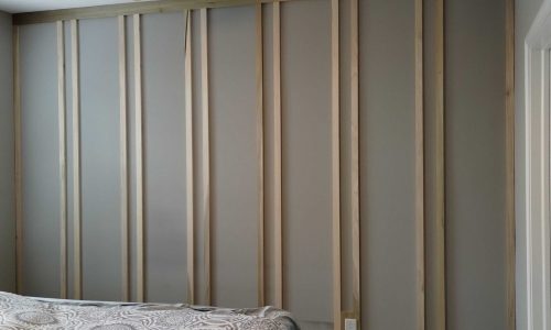 Accent Trim Wall Installation