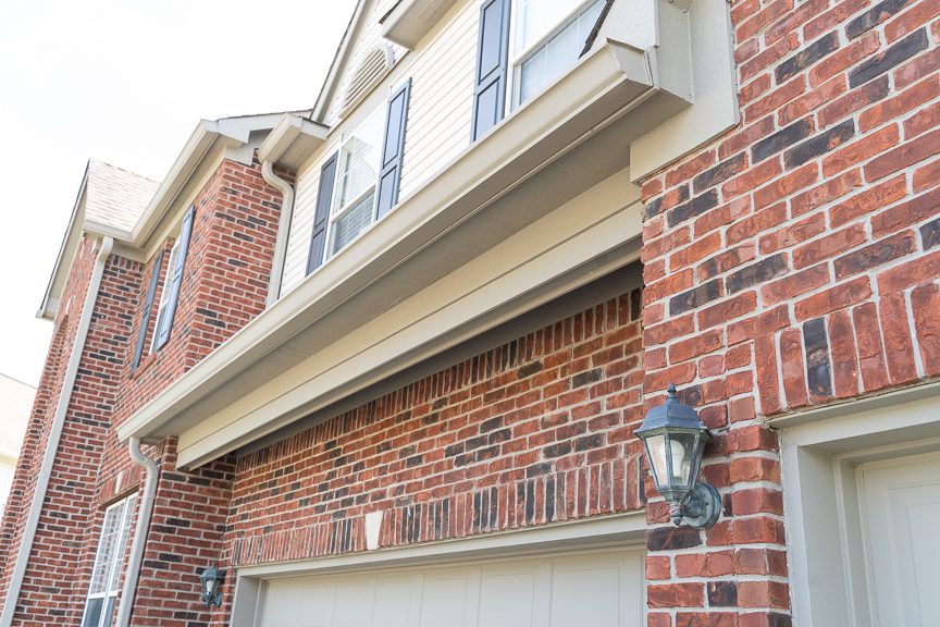 garage and 2nd floor of home after exterior painting project Preview Image 4