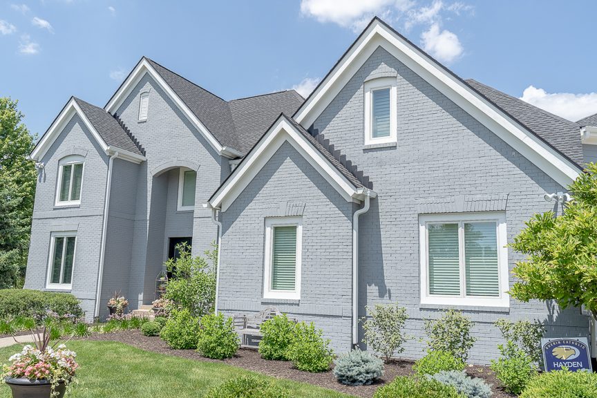 gray and white painted home Preview Image 1