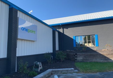 one point exterior painting project