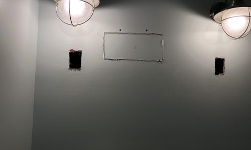 Holes from Repairs & Electrical Work