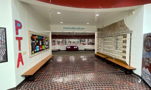 School Lobby - Before