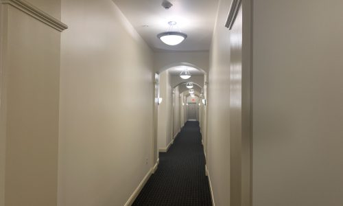 Condo Interior Hallways and Doors