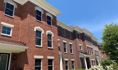 Painting to Ornate Soffits
