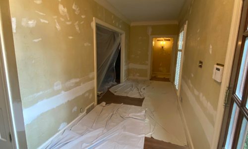 Interior Restoration In Progress