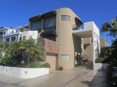 Two story stucco home in Laguna