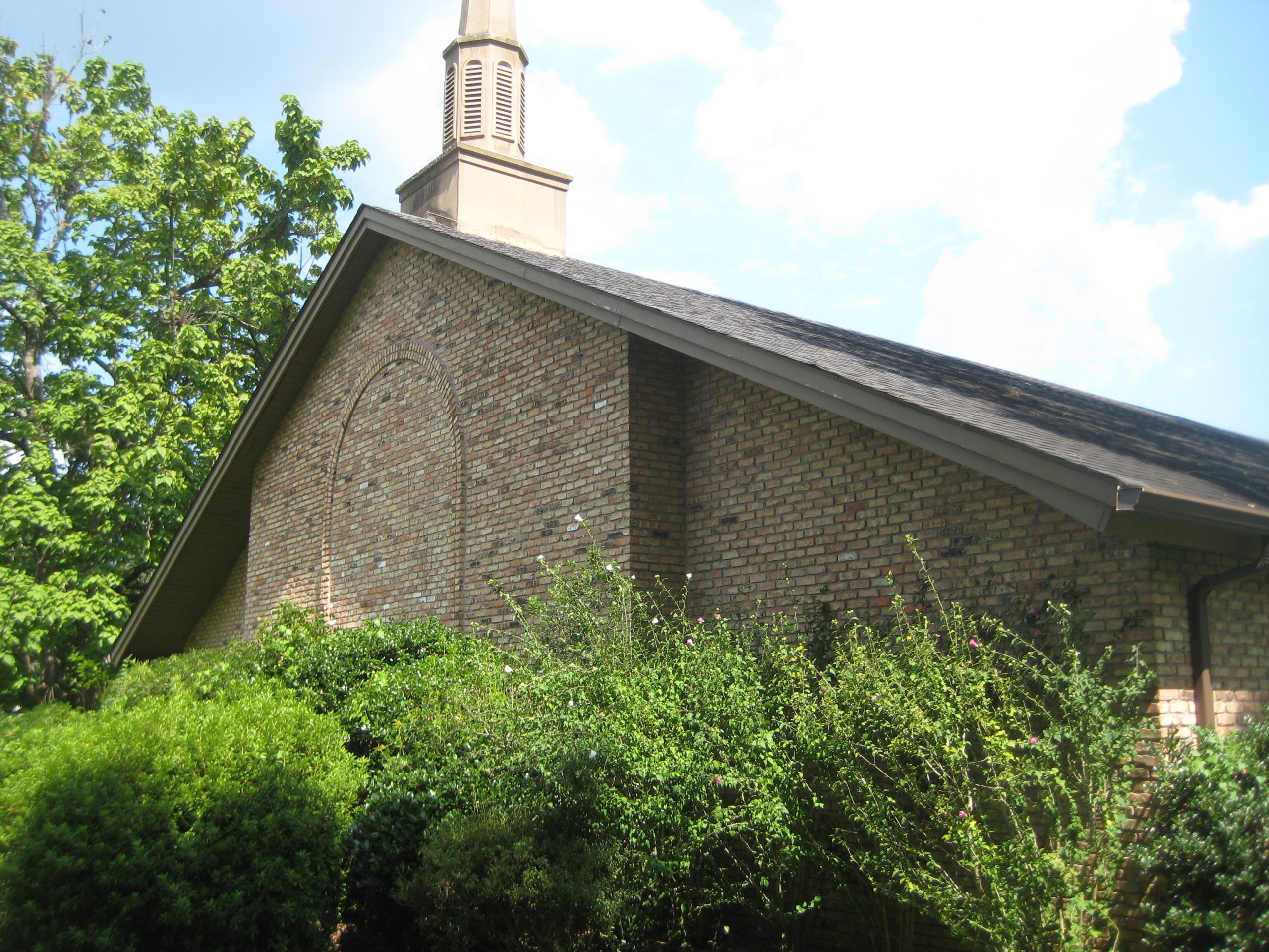 Exterior Church Painting Before