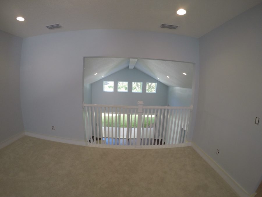 Interior loft area painting by CertaPro house painters in Jacksonville, FL Preview Image 1