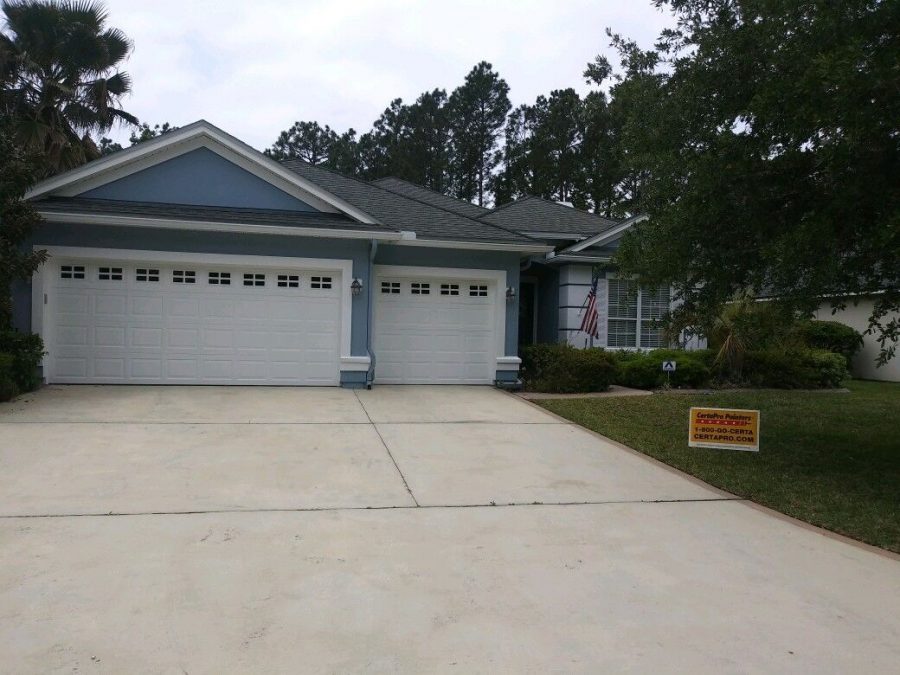 Exterior painting by CertaPro house painters in Fernandina Beach Preview Image 1