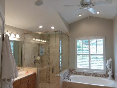 Interior bathroom painting by CertaPro house painters in Orange Park, FL