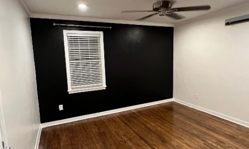 Black Accent Wall in Jacksonville