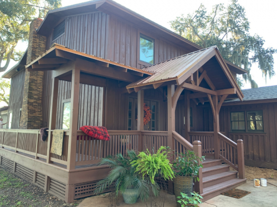 cedar siding Home Wood Stain Painters North Jacksonville FL