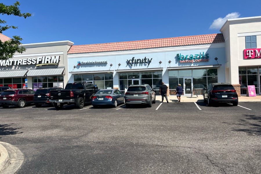 River City Marketplace Exterior Painting Project Preview Image 1