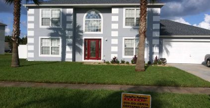 Grey Exterior Home Painting Project