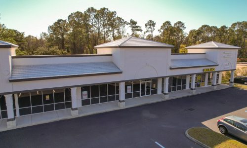 Front View of Exterior Building