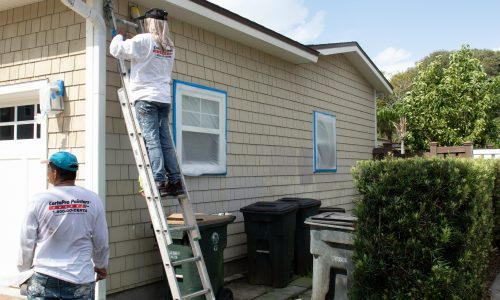 Exterior Wood Repair and Repaint Project