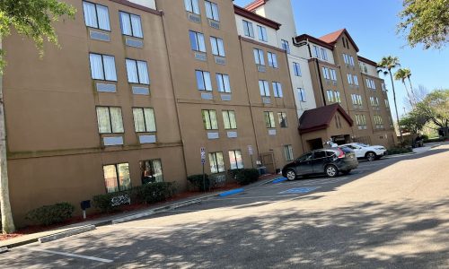 Before View of Red Roof Inn Hotel
