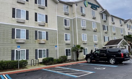 Before Photo of Hotel Building