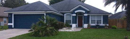 After photo of exterior house painting in North Jacksonville, FL