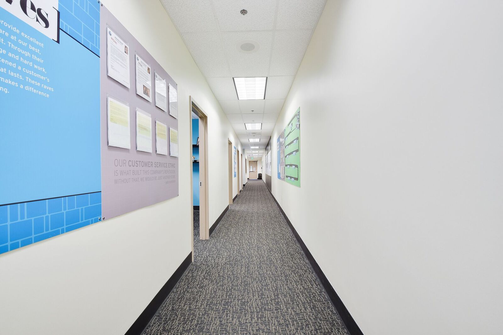 Commercial Office painting by CertaPro painters in Jupiter, FL