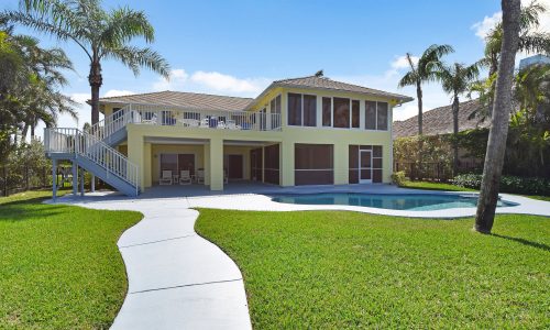 Yellow Stucco Exterior