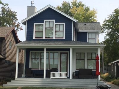 Exterior painting by CertaPro house painters in Kalamazoo, MI
