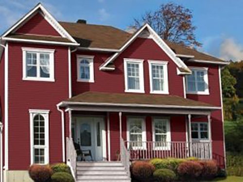 Exterior Red Siding