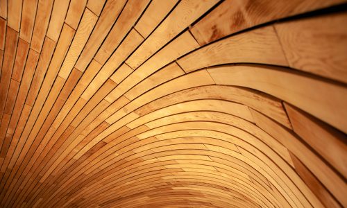 curved wood