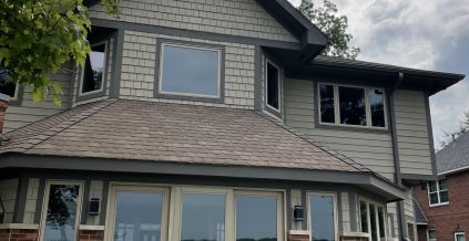 Cedar Siding Painting in Portage