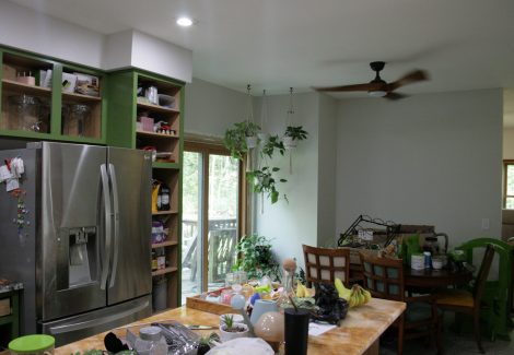 Residential Interior Cabinet Painting