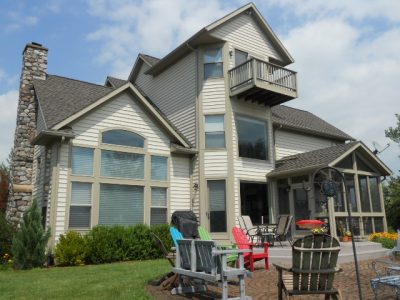Exterior house painting by CertaPro painters in Kalamazoo, MI