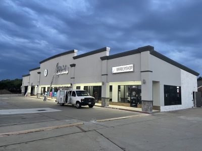 commercial painting strip mall