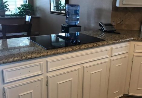 kitchen cabinet painting project