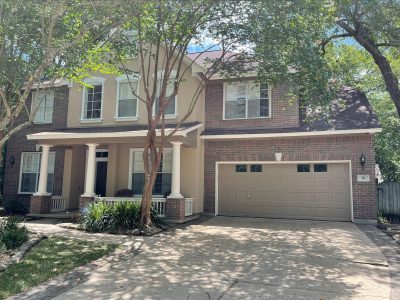 brick and stucco exterior house painting katy tx