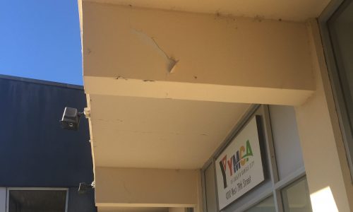 Peeling Paint - Before