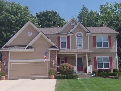 House painting by CertaPro house painters in Kansas City Northland