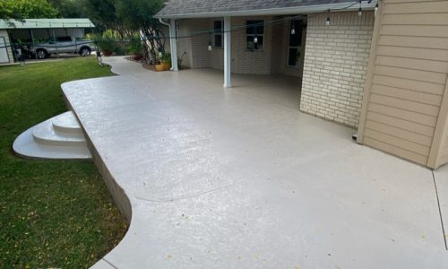Stained Concrete Patio
