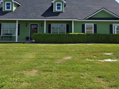 Temple, TX Exterior House Painting Green