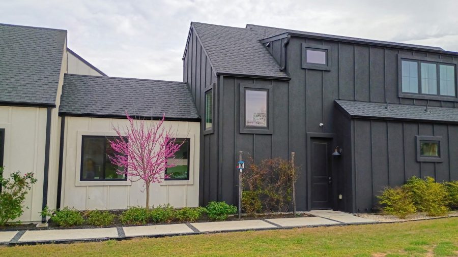 Stucco Home Painted Black in Georgetown, TX Preview Image 2