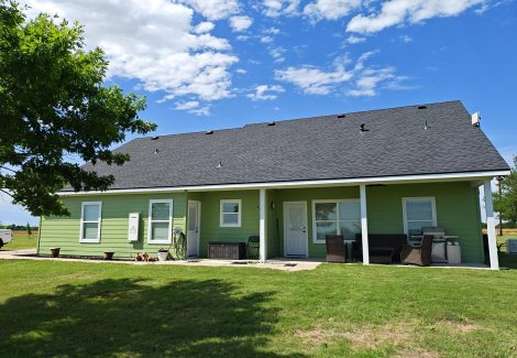 Green Exterior House Painting Temple, TX